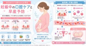 妊娠中の歯茎の出血は早産のサイン？不安な妊婦さんへ歯科医師が解説