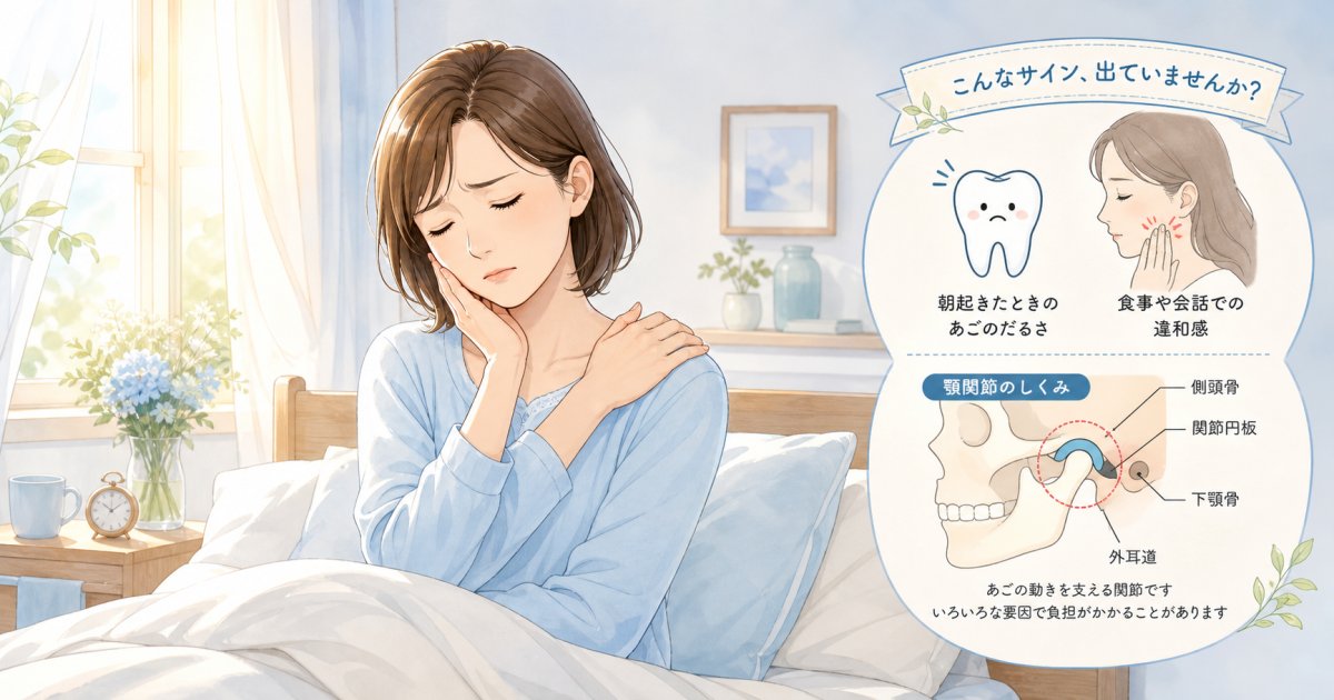 歯ぎしりの放置は危険?肩こりや歯への影響と受診の目安を解説