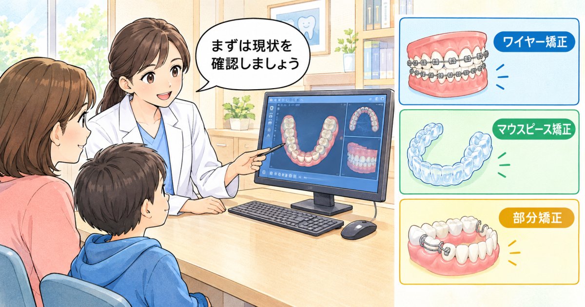 歯並びが気になったときの次のステップ|吹田市・江坂で相談する目安